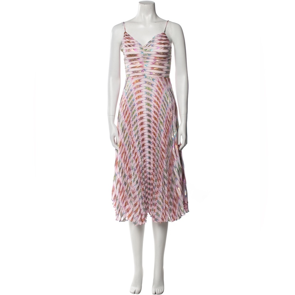 Delfi Collective Delfi Aria Pleated Midi Dress XS